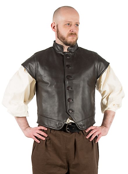 Leather doublet - Ortega - andracor.com