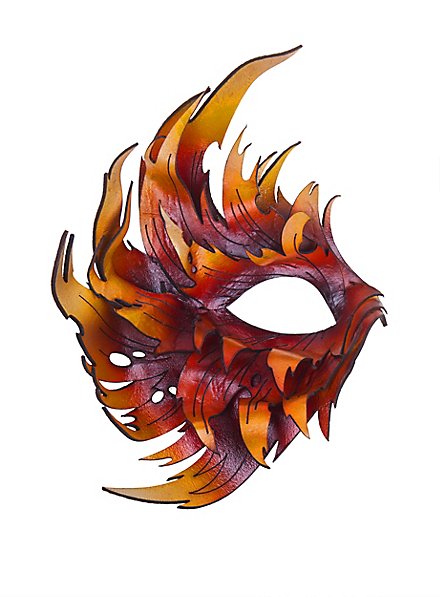 Leather Mask - Phoenix - brown
