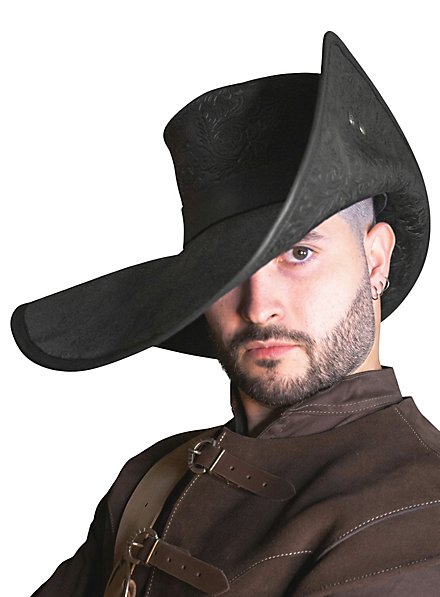 Leder Musketierhut - Toledano Deluxe