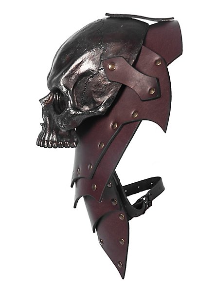 Lederschulter - Knochenfürst Metallfarben (Einzeln) - andracor.com