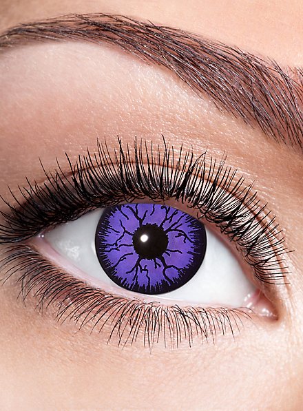 Lente a contatto Purple Witch con diottrie
