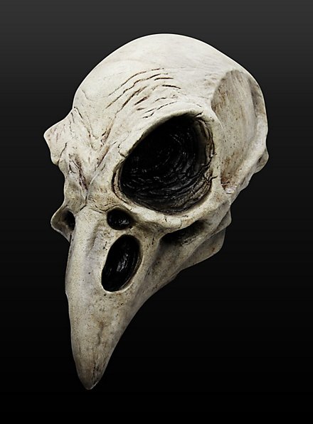 Máscara De Calavera De Cuervo De Látex