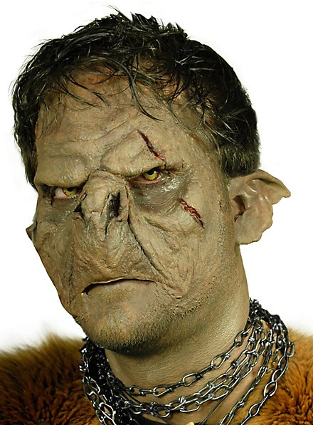 Masque de chasseur d'orc à coller
