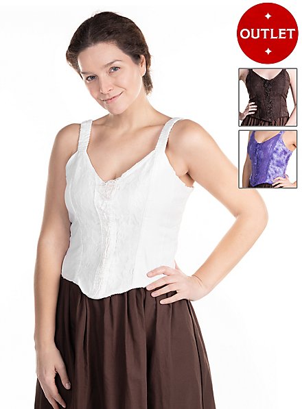 Medieval bodice off the shoulder - Gothica