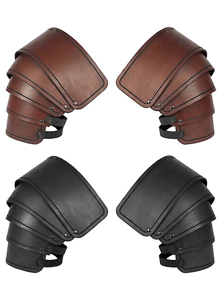 Mercenary Shoulder Guards black 