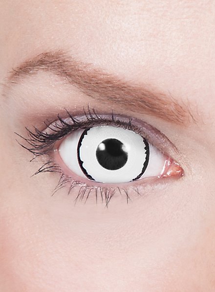 Mini Sclera lenti a contatto bianco-nere