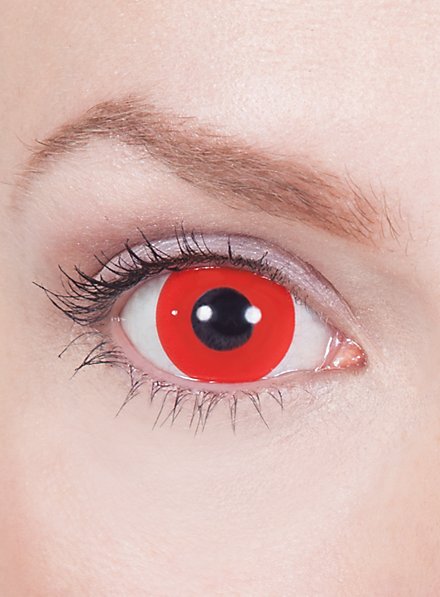 Mini Sclera lenti a contatto rosse