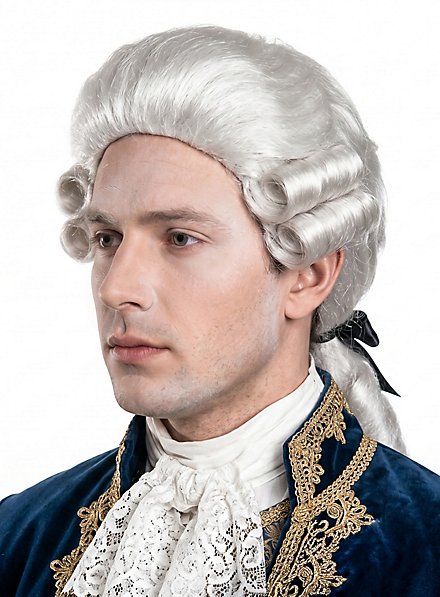 Mozart Barok Pruik Met Vlecht