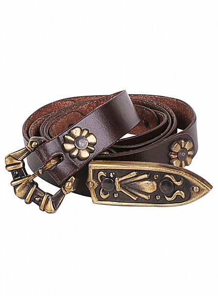 Narrow Mercenary Belt brown 