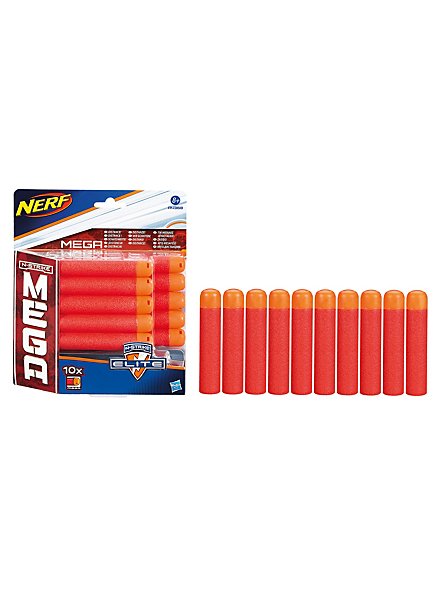 NERF - N-Strike Elite Mega Serie Mega Freccette 10 Pack