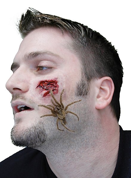 Nid d'araignée - Blessure en latex à coller