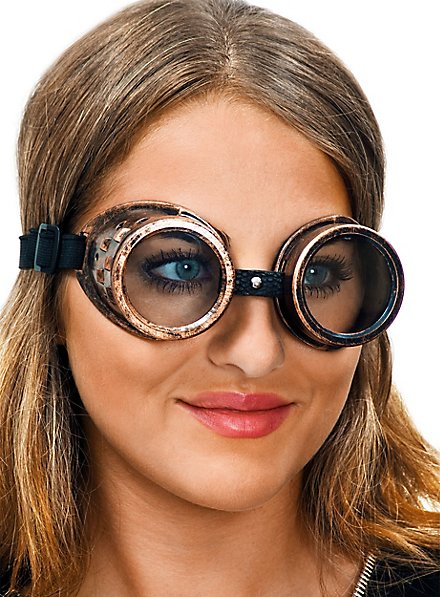 Occhiali steampunk rame