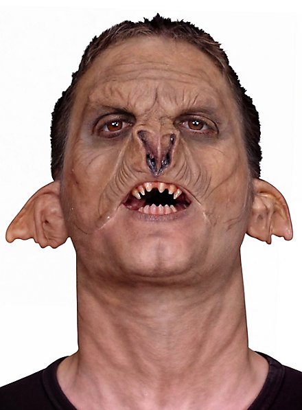 Ork Masker Berserker Om Aan Te Plakken, Ongeschminkt