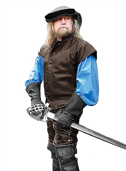 Pantaloni in pelle mercenaria