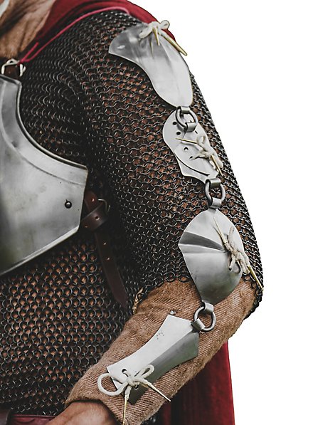 Piastre del braccio in metallo - Mercenario