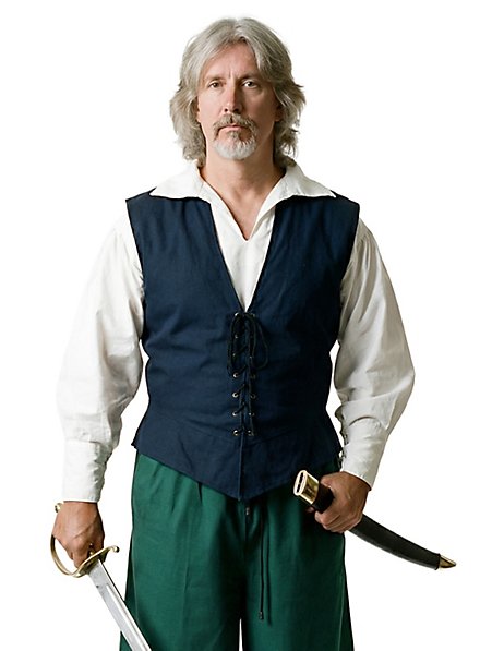 Piratvest Blå