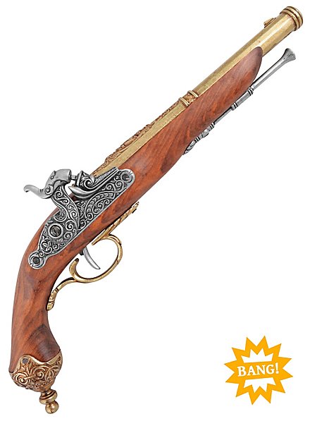 Pistola a percussione italiana (color ottone)
