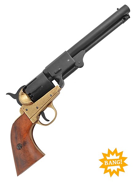 Revolver - Confederatie 1860 (Messingkleurig) Decoratiewapen