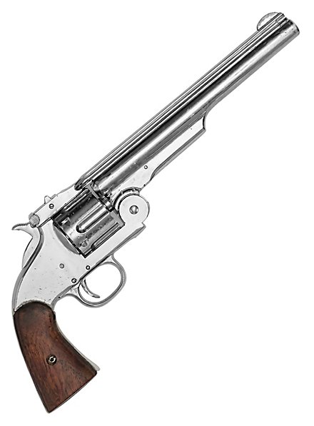 Revolver "Magnum" arma decorativa nichelata