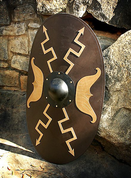 Roman Wooden Shield Oval