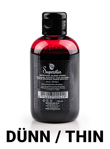 Sangue finto sottile 100 ml