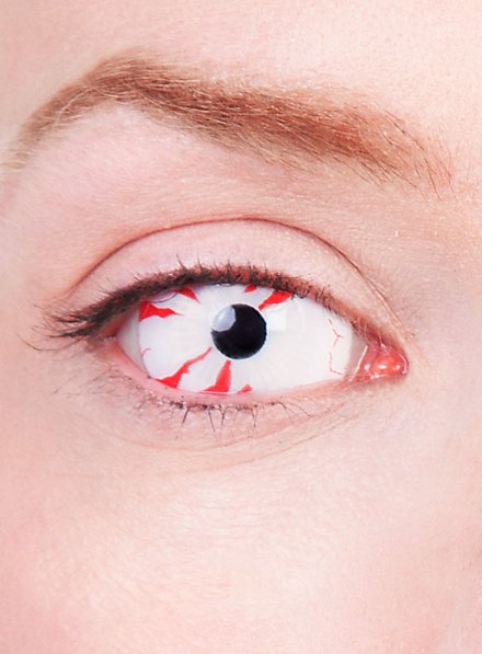 Sclera Taches de sang Lentilles de contact