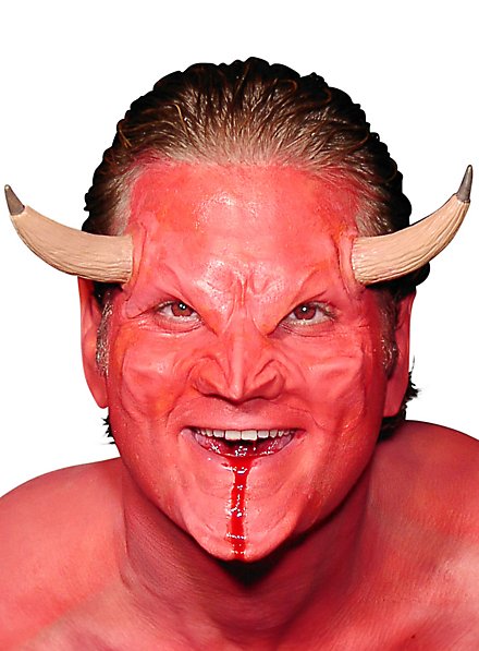 Side latex devil horns for sticking