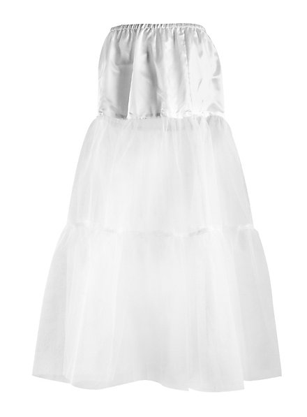 Sottoveste lunga bianca