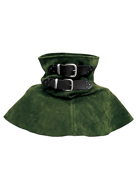 Suede Gorget with Buckles green 