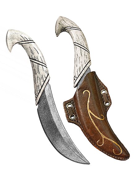 Throwing knife with sheath - Elven Larp weapon