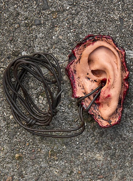 Trophée - latex - oreille humaine