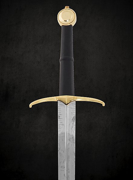 Two-handed sword with brass guard and pommel - B-WareTwo-handed sword with brass guard and pommel - B-Ware