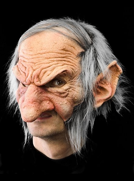 Vecchio Goblin Maschera senza mento