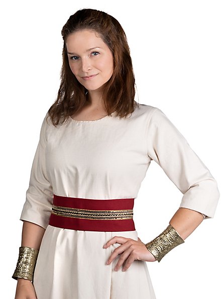 Versierde Stoffen Riem - Jeanne
