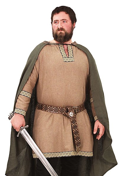 Viking Tuniek Van Wol - Ulfred, Bruin