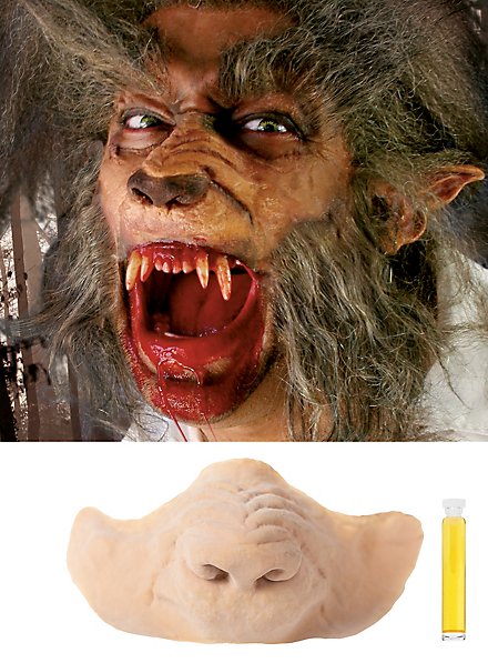 Weerwolf Latex Snuit Met Mastix
