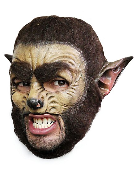 Werewolf Classic Chinless Mask Made of Latex