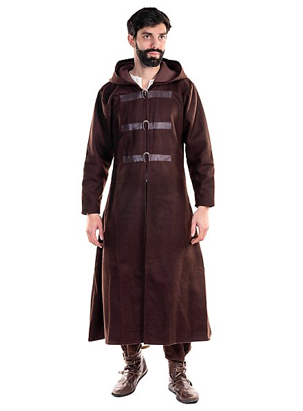 Wool coat with hook fastening - Ivanus