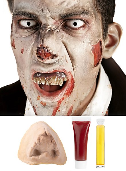Zombie Latex Neus Met Mastix