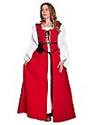 Abito esterno - Lucretia, rosso