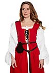 Abito esterno - Lucretia, rosso