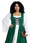 Abito medievale - Lucretia, verde