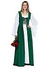 Abito medievale - Lucretia, verde