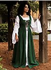 Abito medievale - Lucretia, verde