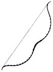 Arc Recurve - Écuyer, moyen