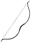Arc Recurve - Écuyer, moyen