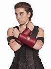 Arm- und Beinschienen Set aus Leder - Centurio