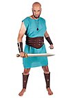 Arm- und Beinschienen Set aus Leder - Centurio