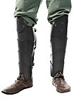 Arm- und Beinschienen Set aus Leder - Späher