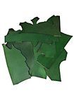 Armour grade leather remains - green